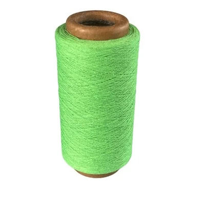 Ne 12/1 Apple Green Återvunnet bomullsgarn